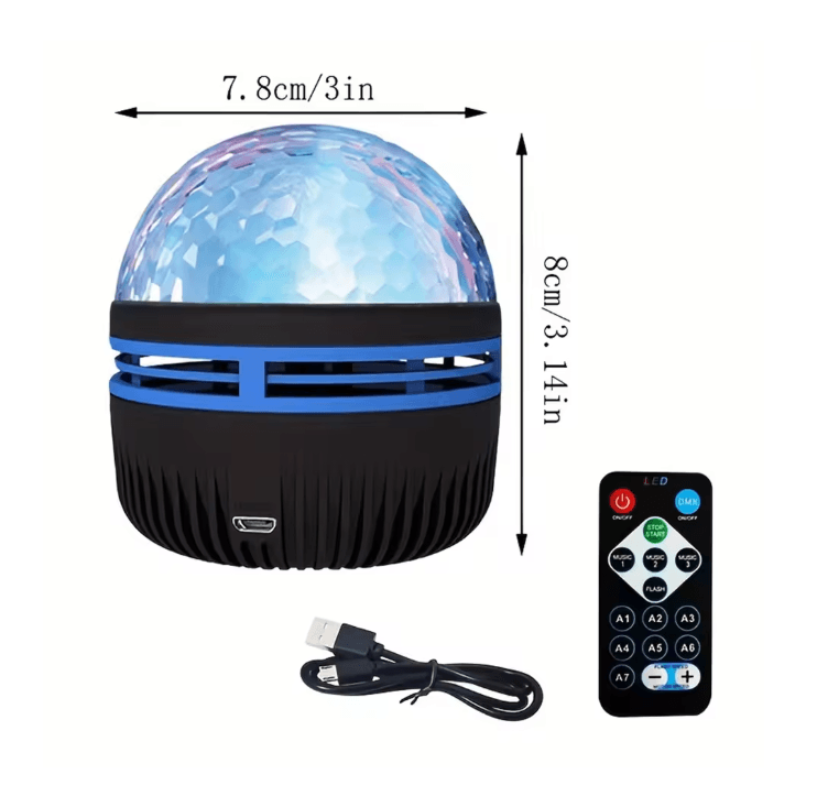 Galaxy Aurora Room Projector Night Light 3