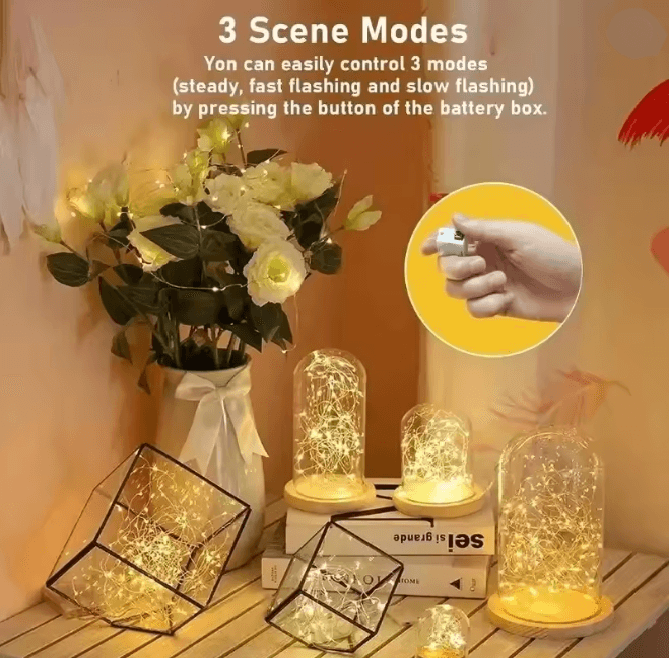 Mini Colored LED Fairy String Lights Set 2