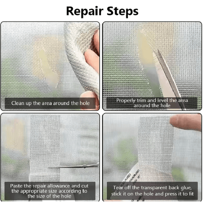 Self Adhesive Window Screen Repair Tape 3