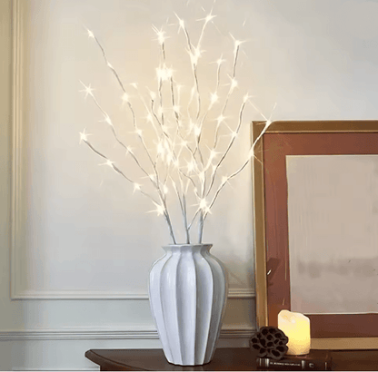 White Birch LED Branch Light 1
