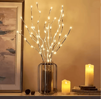 White Birch LED Branch Light 4
