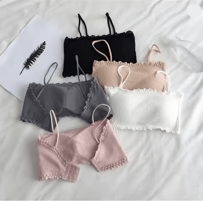 Seamless Comfort Cotton Tube Bra