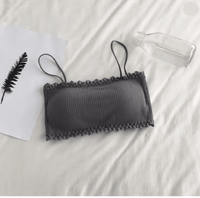 Seamless Comfort Cotton Tube Bra 1