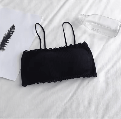 Seamless Comfort Cotton Tube Bra 3