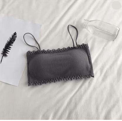 Seamless Comfort Cotton Tube Bra 7