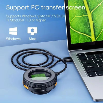 Autofocus 500X Digital Handheld Microscope with 2 MP Sensor and 2-inch IPS Screen