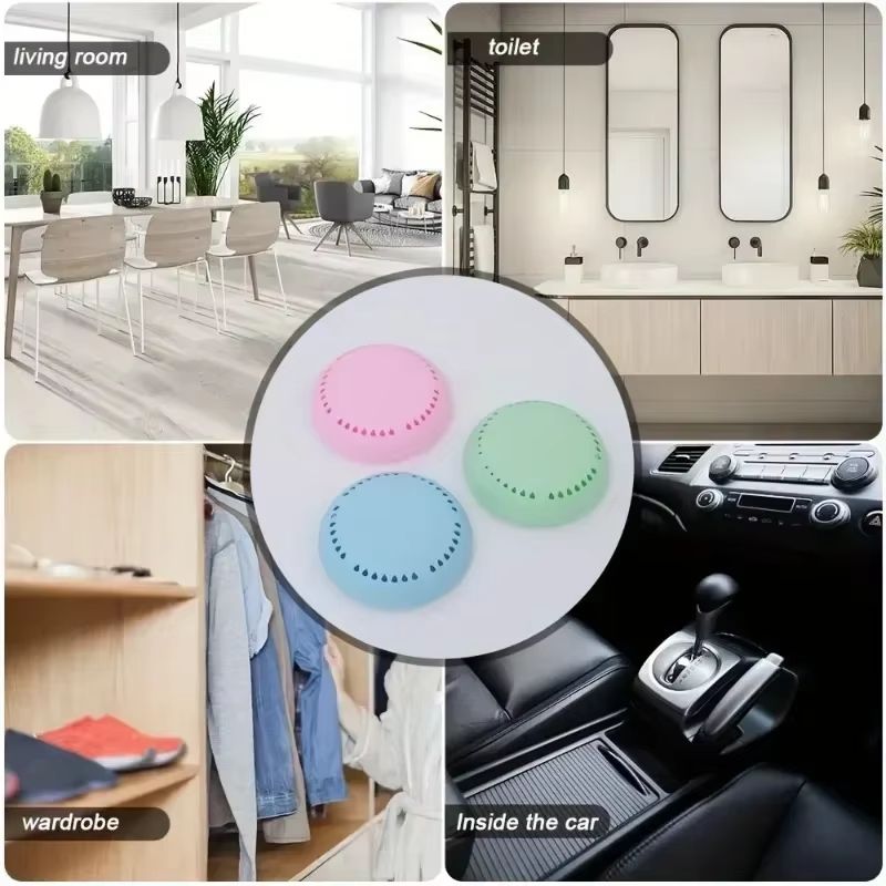 AromaOrbit SolidScent Deodorizer Disc LongLasting Room  Car Fragrance 4