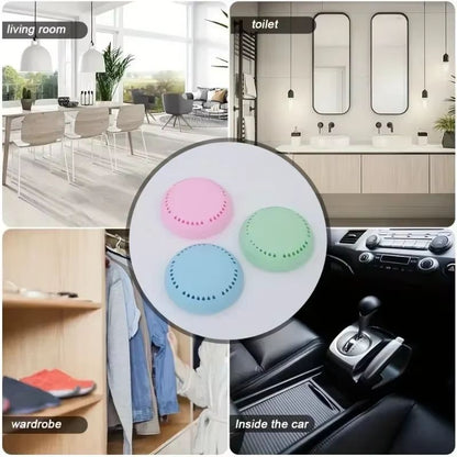 AromaOrbit SolidScent Deodorizer Disc LongLasting Room  Car Fragrance 4