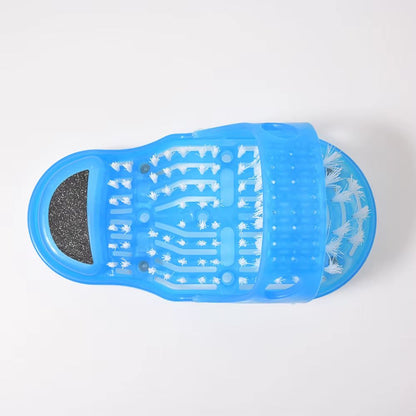FootSpa Glide Scrubber Massager Slipper  Shower Foot Brush  DeadSkin Remover 5