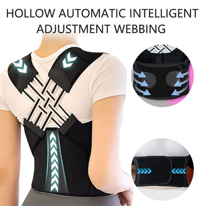 PostureMagnet Premium Back  Shoulder Support Corrector Magnetic Therapy Adjustable Brace 2