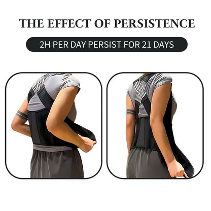 PostureMagnet Premium Back  Shoulder Support Corrector Magnetic Therapy Adjustable Brace 5