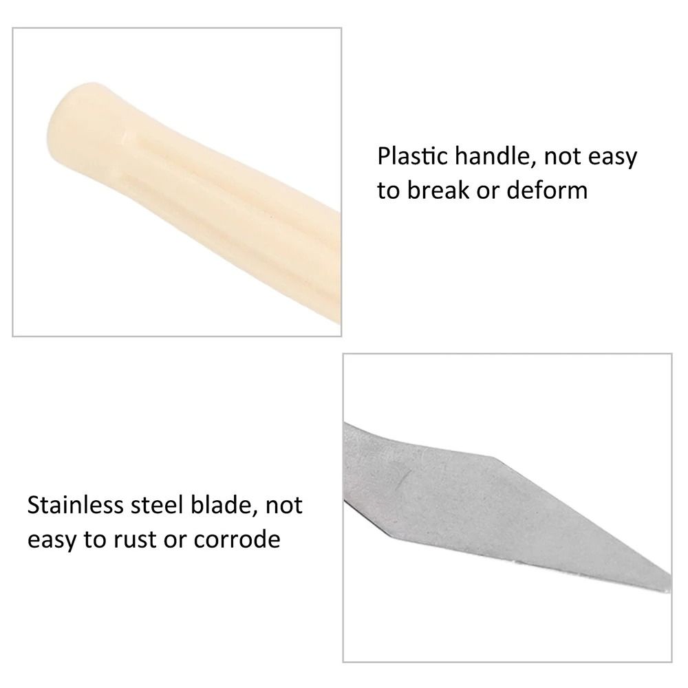 7 Piece Mini Palette Knife Set For Painting Baking And Clay Sculpting 4