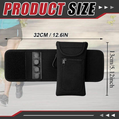 Magnetic Water Bottle Holder With Phone Pocket And Portable Carry Bag 1