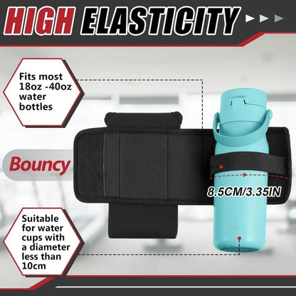 Magnetic Water Bottle Holder With Phone Pocket And Portable Carry Bag 2