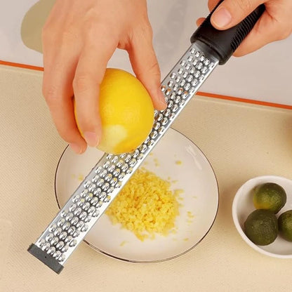 Stainless Steel Lemon Zester Tool for Cheese Lemon Vegetables and Chocolate