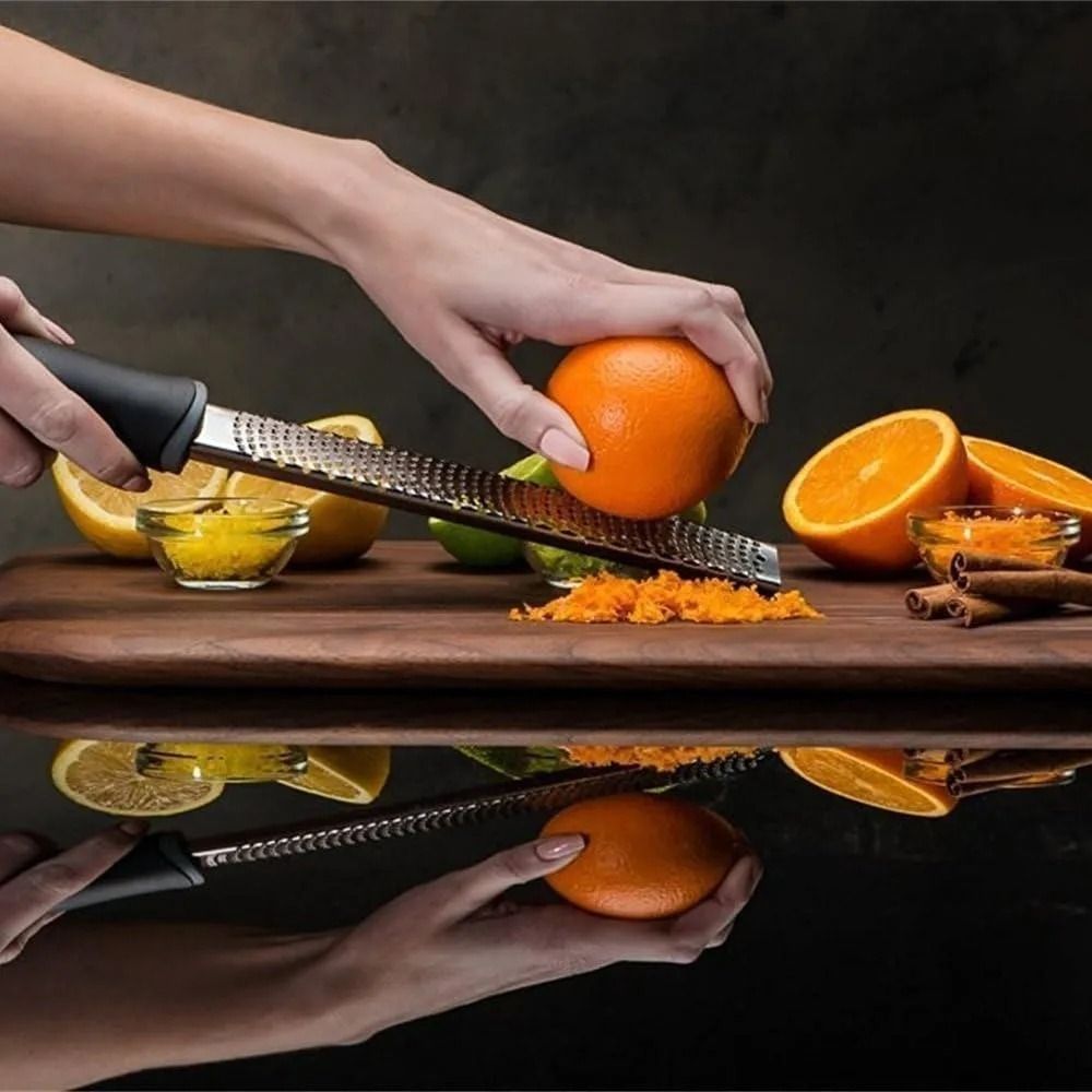 Stainless Steel Lemon Zester Tool For Cheese Lemon Vegetables And Chocolate 3