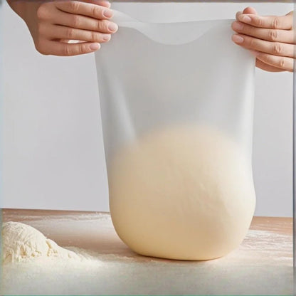 Silicone Kneading Dough Bag Versatile Dough Mixer for Bread Pastry Pizza and Tortilla