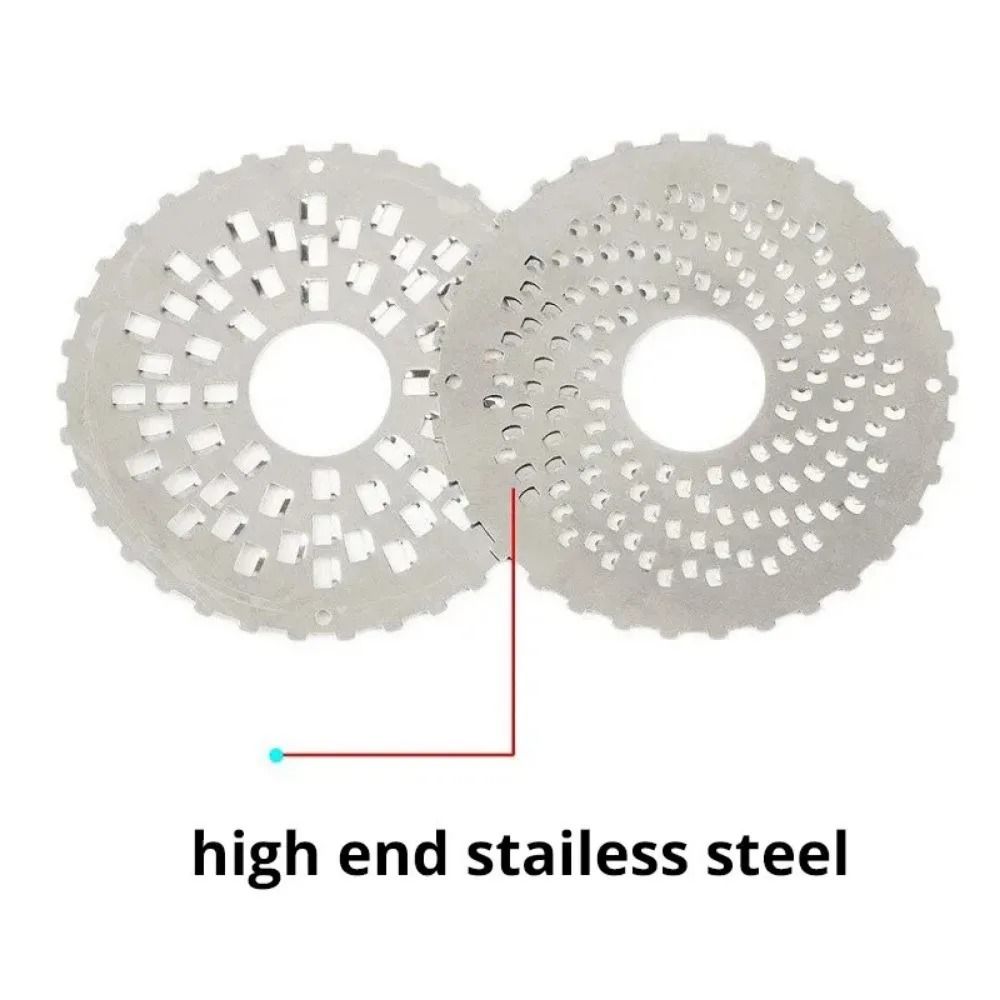 Stainless Steel Cheese Grater With Two Interchangeable Blades For Parmesan Chocolate And Butter 4