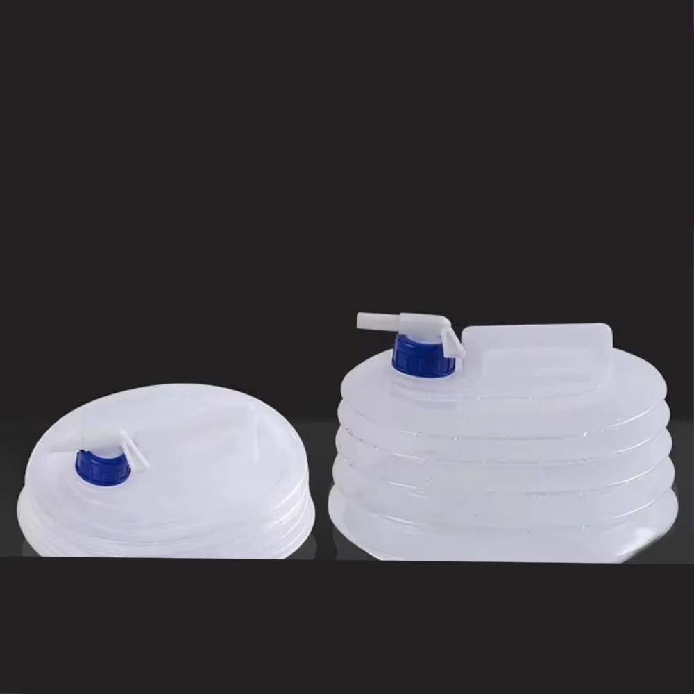 Outdoor Folding Water Container 51015 L Thickened Portable Car Camping Water Storage Bucket 5