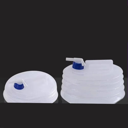 Outdoor Folding Water Container 51015 L Thickened Portable Car Camping Water Storage Bucket 5