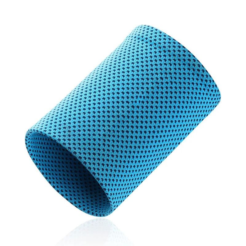 Cooling Sports Wristband Set Breathable Ice Wristbands For Running Fitness Yoga Cycling Hiking 7