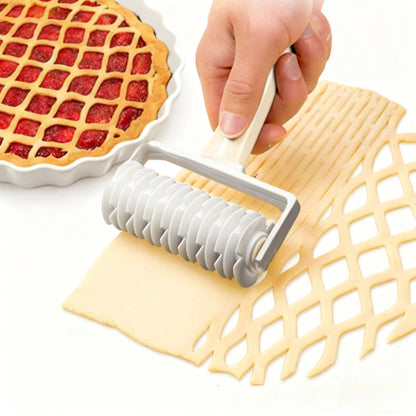 Lattice Roller Cutter for Pie Dough Cookies Pastry and Bread