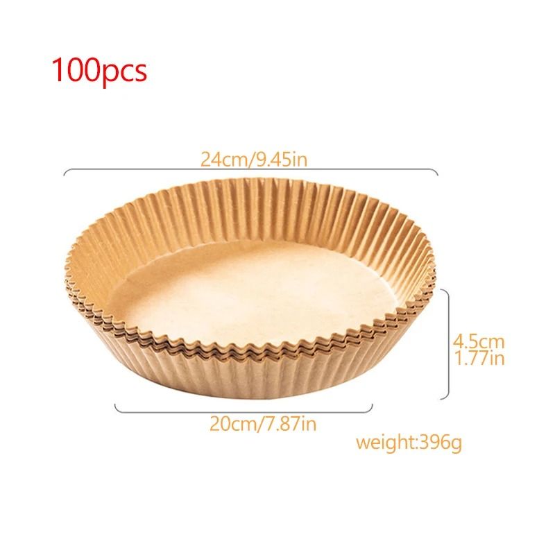 Air Fryer Food Pads Disposable Oil Absorbing Baking Paper Liners 7