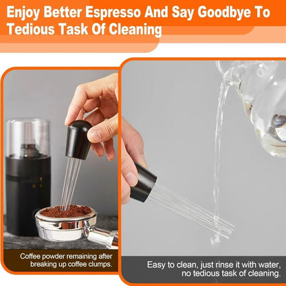 Espresso Dispensing Tool With Magnetic Holder And 20 Needles 4