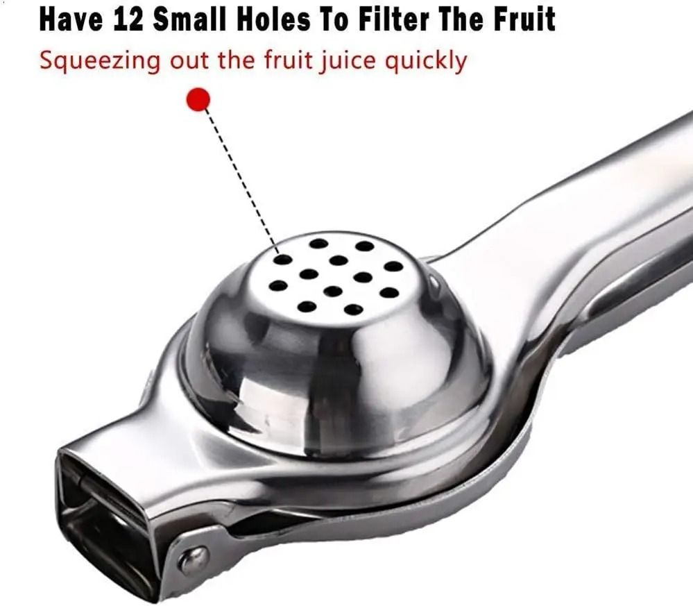 High Quality Lemon Juicer Stainless Steel Manual Citrus Press 4
