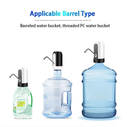 Electric Water Dispenser Pump Automatic USB Charging One Click Drinking Pump 2