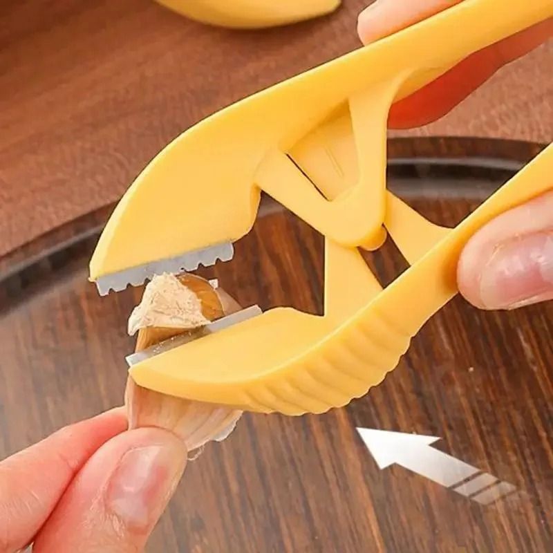 Effortlessly Peel Garlic With Our Ergonomic Garlic Skin Remover Clips No Nail Damage Or Lingering O 1