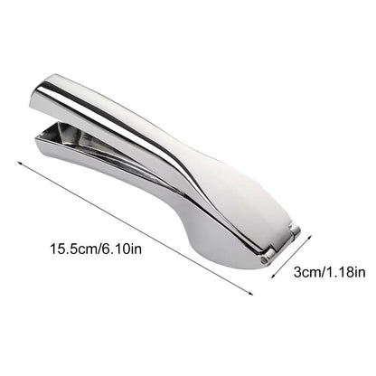 Garlic Press Manual Garlic Crusher With Ergonomic Handle For Easy Mincing 5