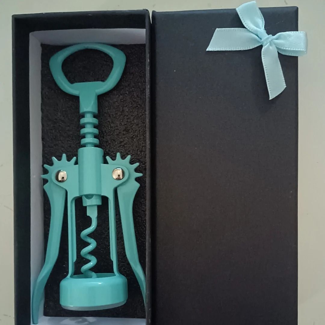 Dark Gold Wine Opener Wing Corkscrew With Bottle Opener 9