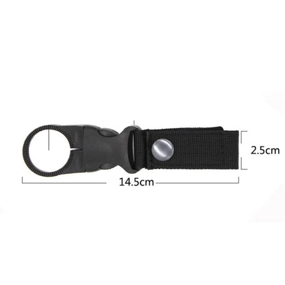 2Pack Quickdraw Carabiner Clip Set  Outdoor Hiking Camping Water Bottle Buckle Holder For MOLLE Web 3