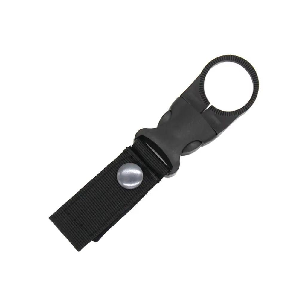 2Pack Quickdraw Carabiner Clip Set  Outdoor Hiking Camping Water Bottle Buckle Holder For MOLLE Web 7