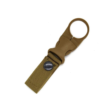 2Pack Quickdraw Carabiner Clip Set  Outdoor Hiking Camping Water Bottle Buckle Holder For MOLLE Web 8
