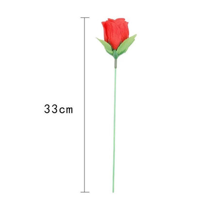 Flame To Red Rose Magic Trick Torch Surprise Prop 7