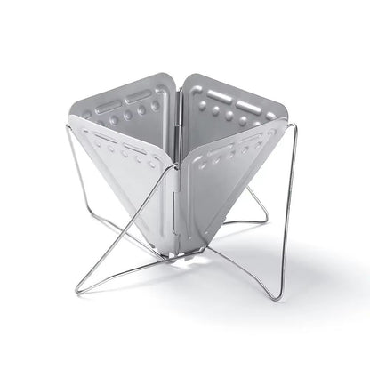 Mini 304 Stainless Steel Foldable Portable Coffee Dripper Rack 5