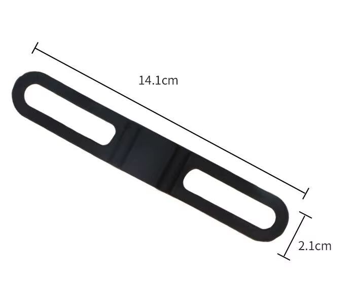 AllRide Flexible Silicone Strap Set For Bike Light  Accessory Mount 4