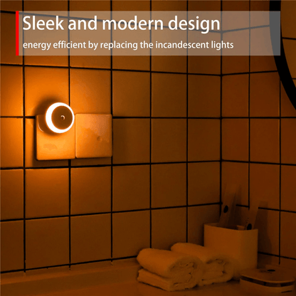 GlowEase PlugIn Smart Dusk To Dawn LED Night Light 2