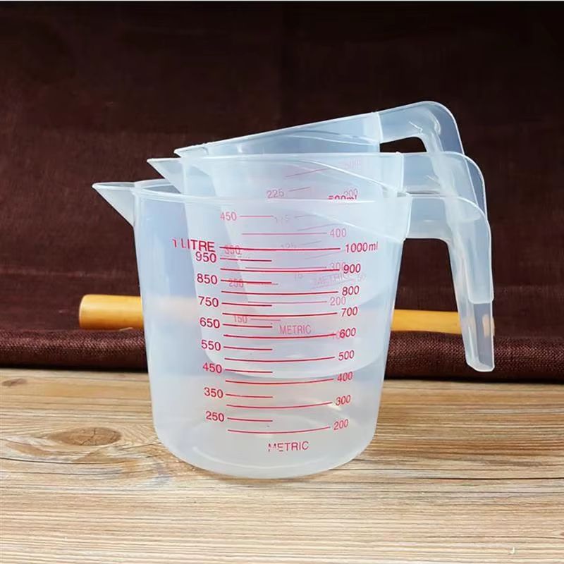 TripleCup Precision Kitchen Measuring Set 2505001000 Ml  Durable PVC Liquid  Dry Scale Cups 2
