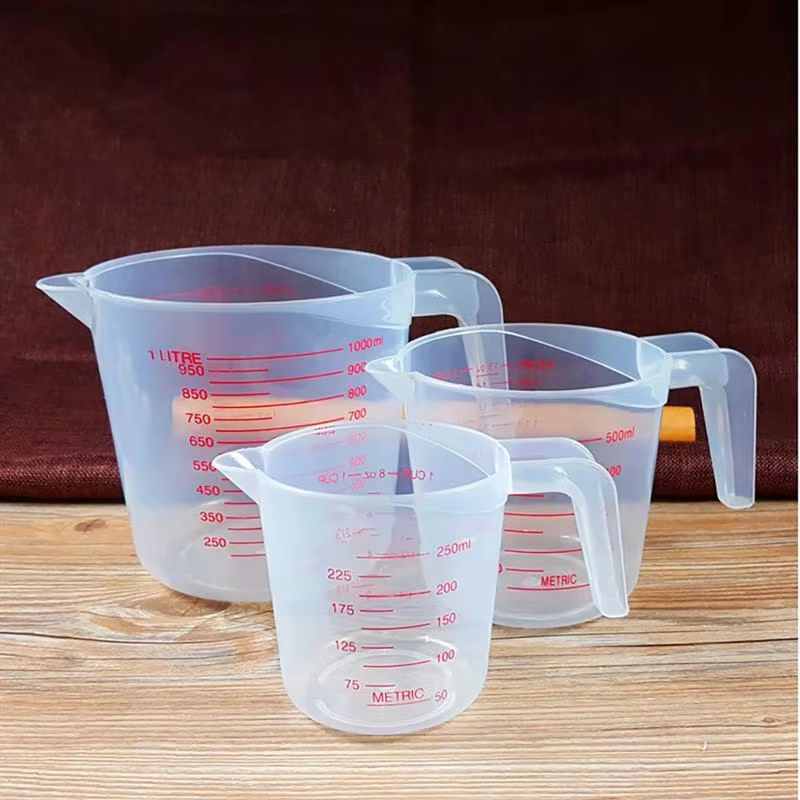 TripleCup Precision Kitchen Measuring Set 2505001000 Ml  Durable PVC Liquid  Dry Scale Cups 3