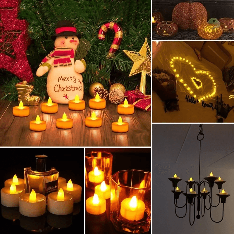 SoftGlow Battery LED Flameless Tea Candle Set