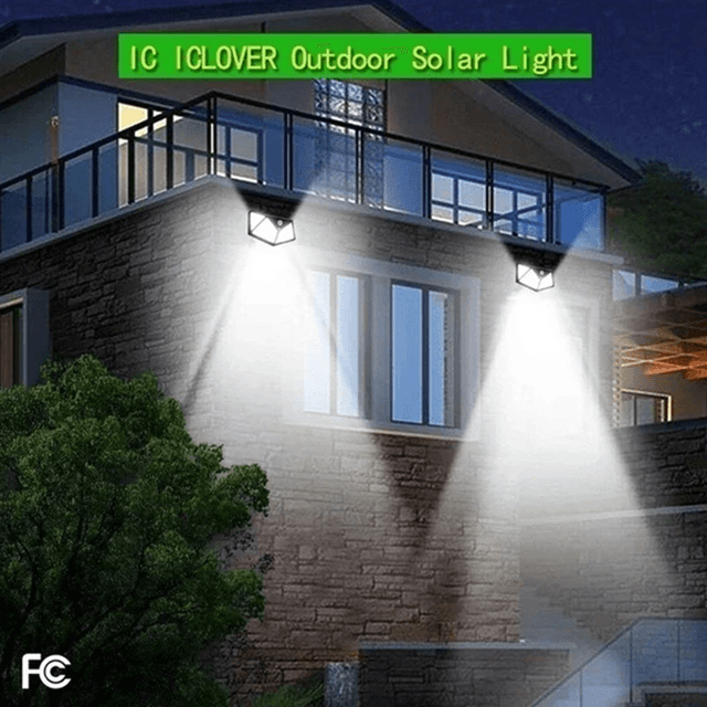 SolarGuard 100 LED Motion Sensor Outdoor Wall Light 1