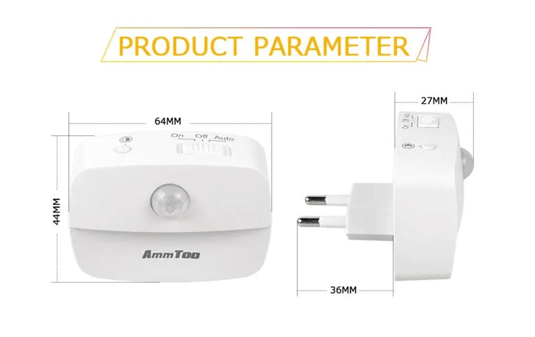 LumeSense Plug In Motion Sensor Night Light 2