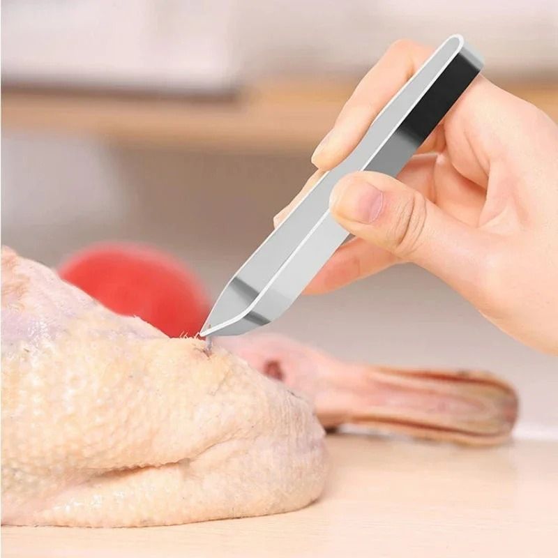 Stainless Steel Fish Bone Tweezers For Easy Bone And Hair Removal 4