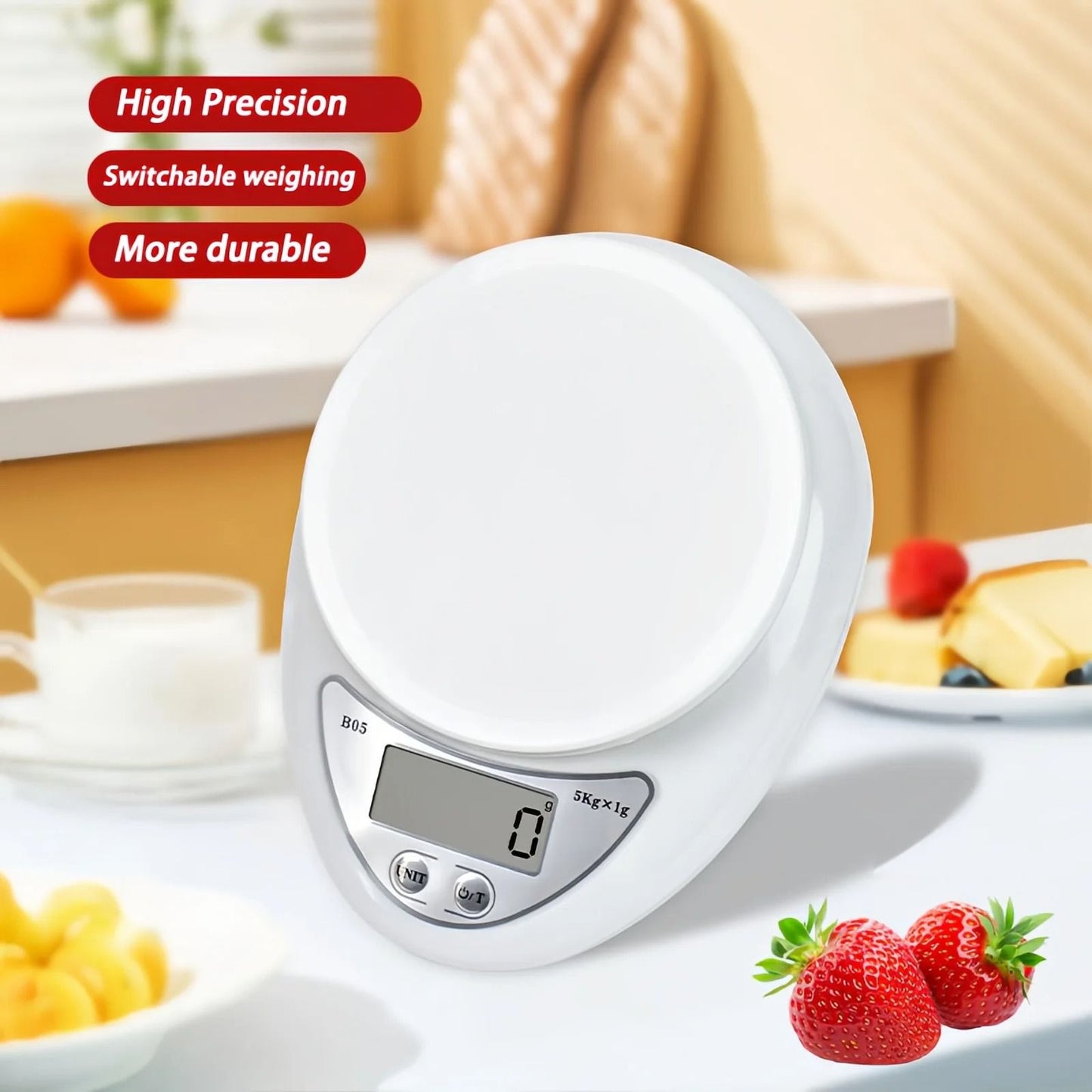 5kg Mini Electronic Scale Portable Digital Kitchen Scale