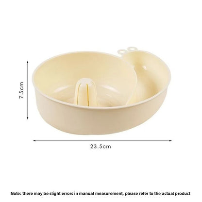 2 In 1 Snail Drain Automatic Cleaning Basket Fruit Plate Filter 6