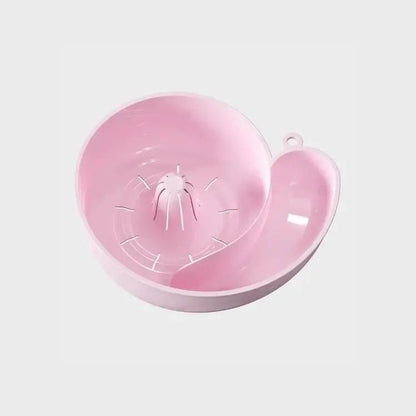 2 In 1 Snail Drain Automatic Cleaning Basket Fruit Plate Filter 8