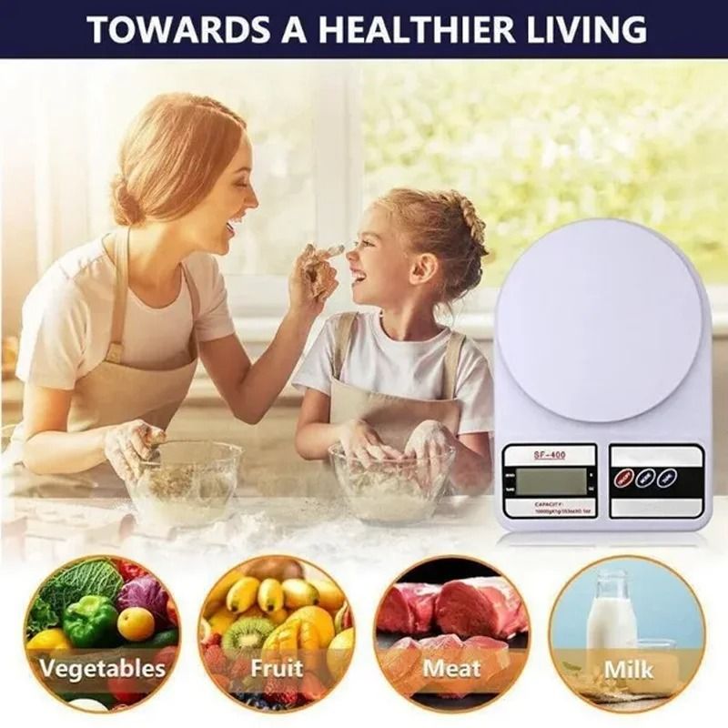 Digital Kitchen Scale 10kg 1g Precise Food Balance Electronic Scale With LCD Display 6